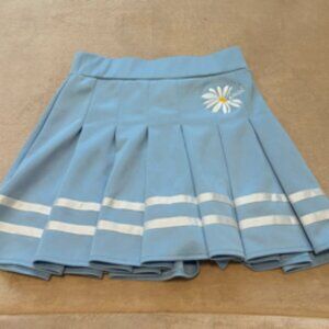 "F*ck" Daisy Pleated Skirt